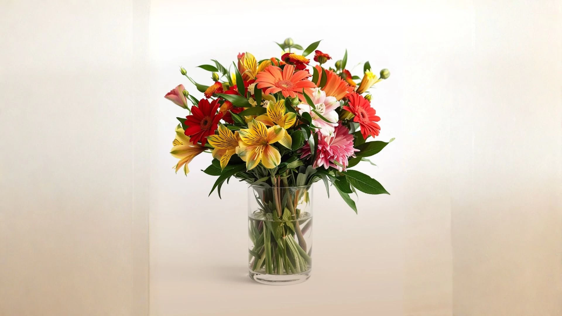 Arranjo com Gerberas