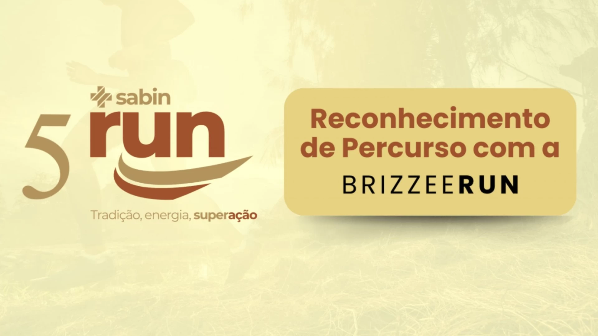 RECONHECIMENTO DE PERCURSO SABINRUN