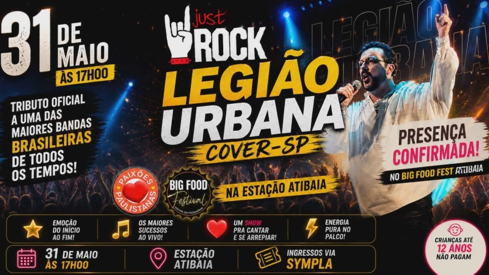 Show LEGIÃO URBANA COVER-SP